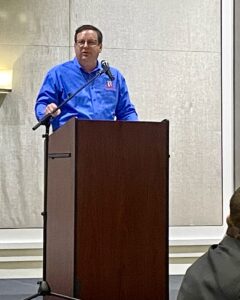 FLISA Executive Director Tom Schneider speaker at OASIS (Oklahoma Association Serving Impacted Schools)